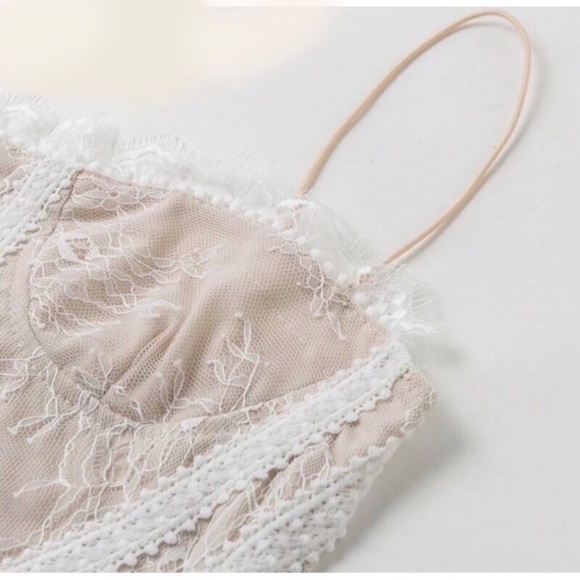 SOLD OUT Romantic Eyelash Lace Embroidered Sheer Maxi Dress - Picture 5 of 6